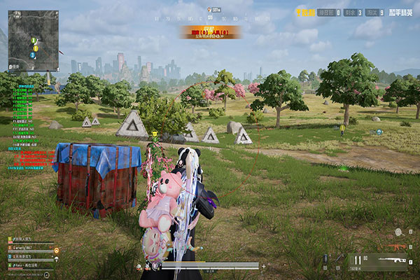 CF 辅助 跳透视自瞄效果